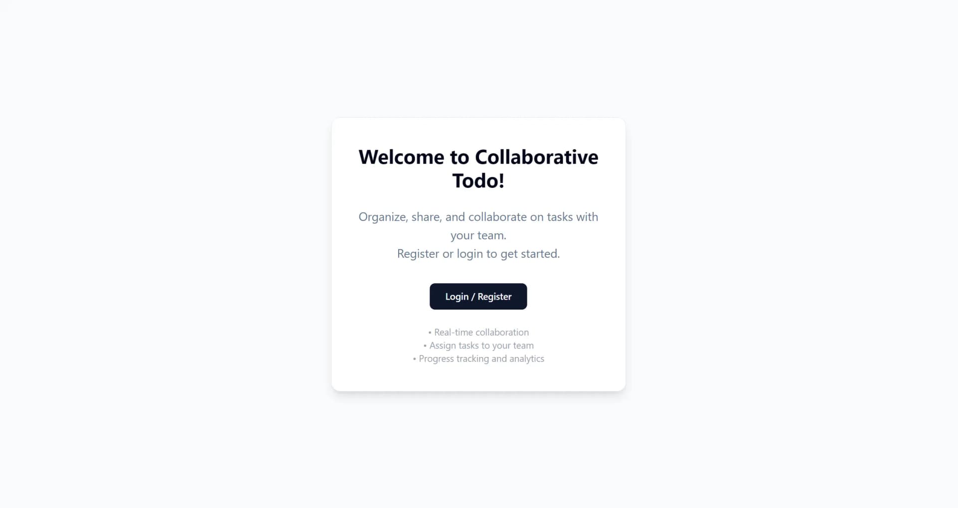 Arkivia Collaborative Task Board