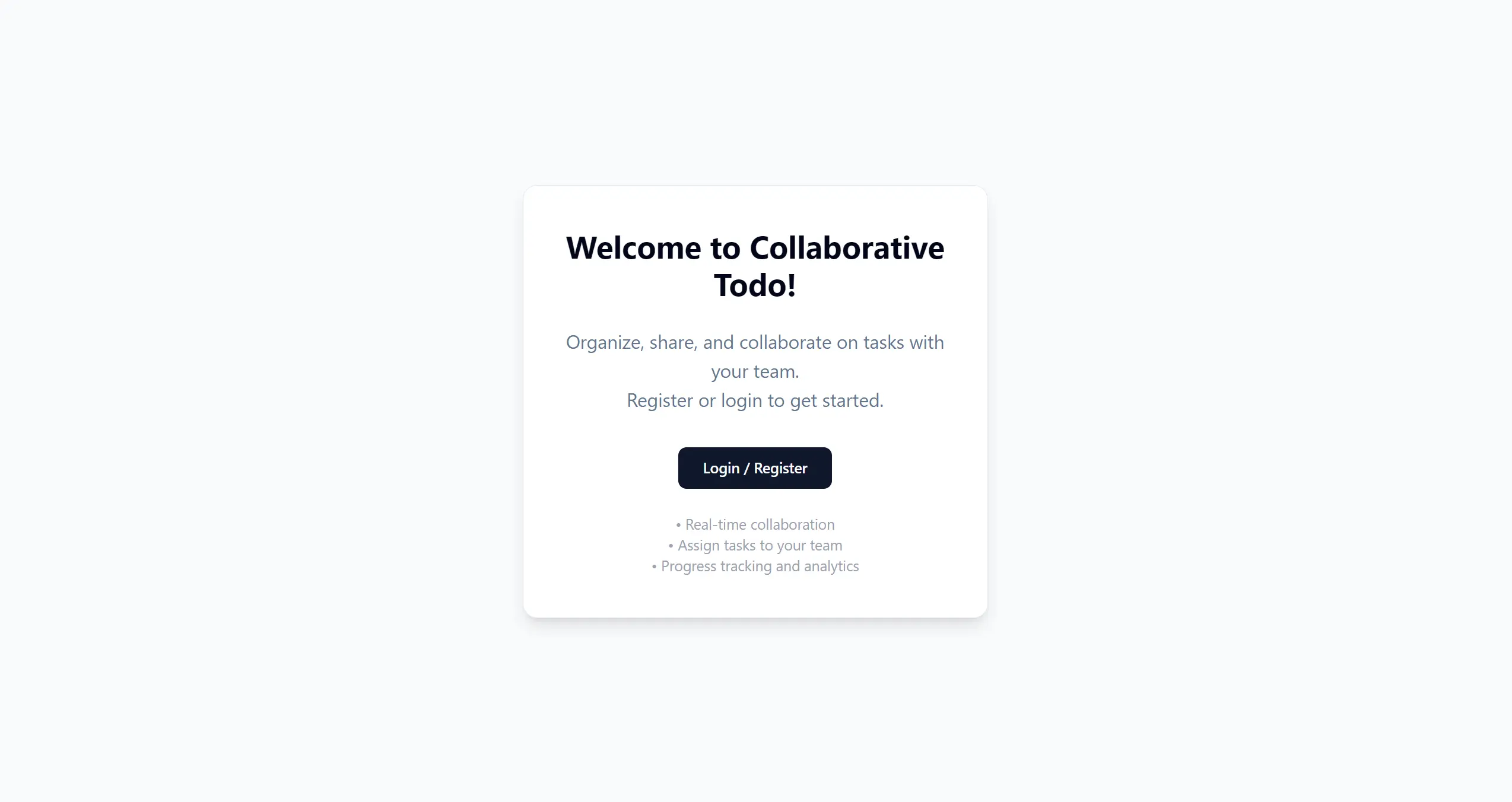 Arkivia Collaborative Task Board